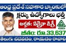 AP Govt Jobs: ఆంధ్రప్రదేశ్ సహకార బ్యాంకులో క్లర్క్ ఉద్యోగాల భర్తీకి నోటిఫికేషన్ విడుదల.. తెలుగు చదవడం, రాయడం రావాలి