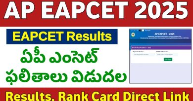 AP EAPCET 2025 Results: ఏపీ ఎంసెట్ ఫలితాలు విడుదల.. ఇక్కడ క్లిక్ చేసి డౌన్లోడ్ చేసుకోండి