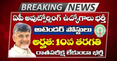AP Outsourcing Jobs Notification 2025
