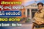 Warangal Court Office Attendant Jobs
